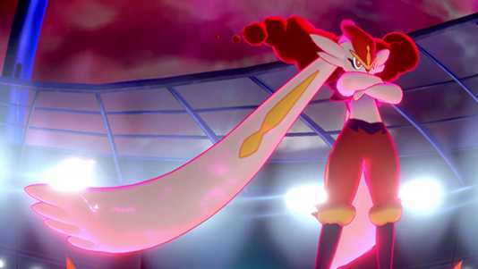 《宝可梦：剑/盾》闪焰王牌超极巨化的样子一览