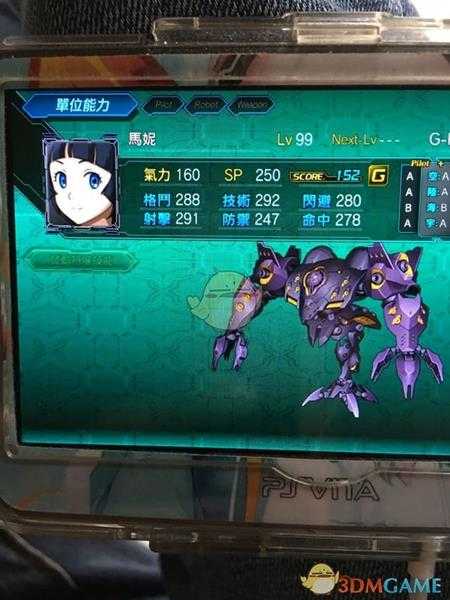 《超级机器人大战X》全角色LV99六维一览