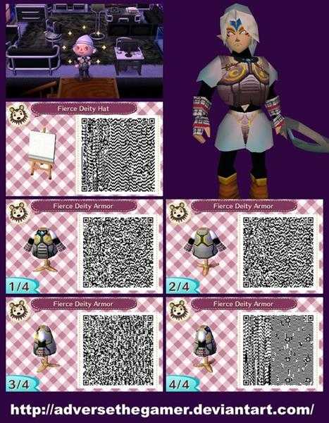 《集合啦!动物森友会》塞尔达衣服二维码