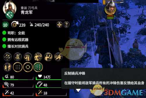 《全面战争：三国》夏侯惇强度分析