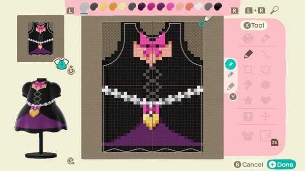 《动物森友会》DVA服装设计图分享