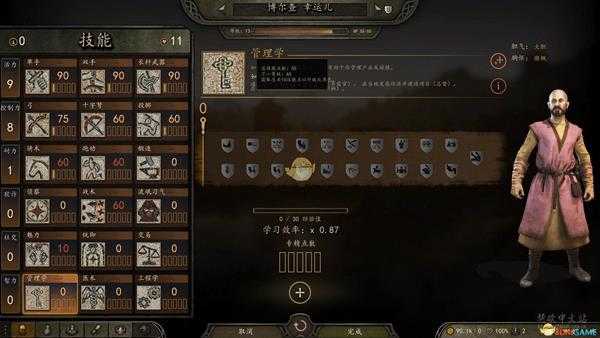 《骑马与砍杀2》初始全可招募NPC属性分享