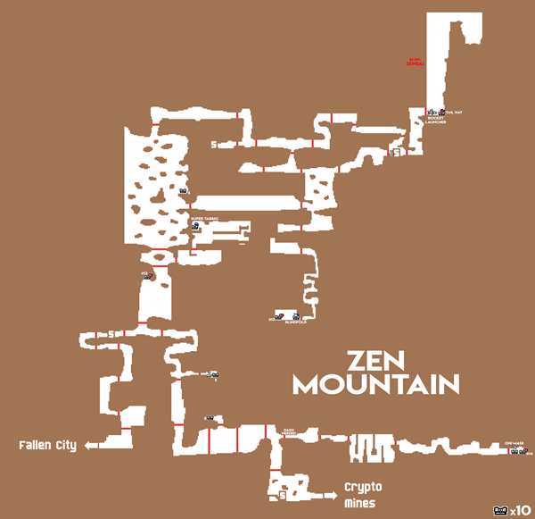 《酷派忍者》全收集地图一览