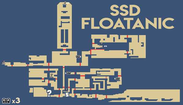 《酷派忍者》全收集地图一览