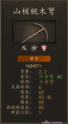 《骑马与砍杀2》帝国弩手军士装备一览 实战强度分析