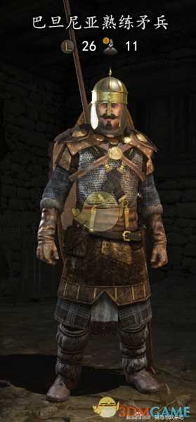 《骑马与砍杀2》巴丹尼亚熟练矛兵装备一览 实战强度分析
