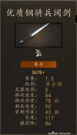 《骑马与砍杀2》巴丹尼亚游骑兵装备一览 实战强度分析