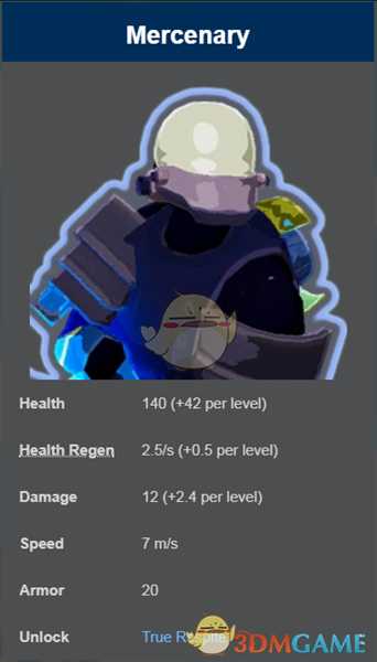 《雨中冒险2》雇佣兵属性一览 技能解锁方法分享