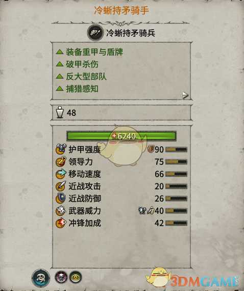 《全面战争：战锤2》冷蜥持矛骑手实用性分析