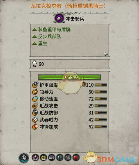 《全面战争：战锤2》黑骑士骑枪重铠实用性分析