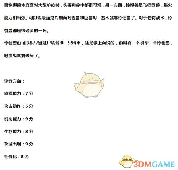 《全面战争:战锤2》惊惧兽实用性分析