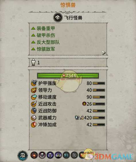 《全面战争:战锤2》惊惧兽实用性分析