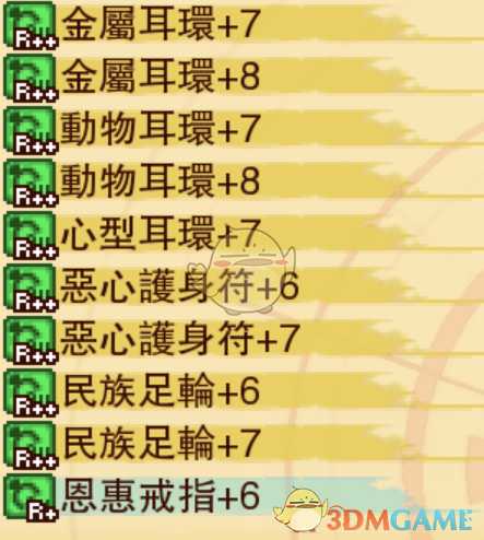 《龙之死印》为狼人祈祷物品掉落表