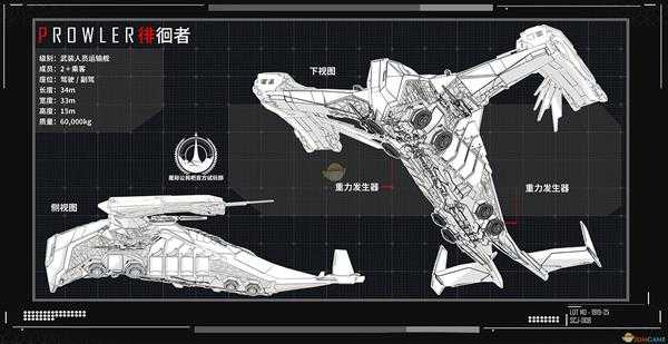 《星际公民》ESPERIA徘徊者级登陆舰说明手册一览