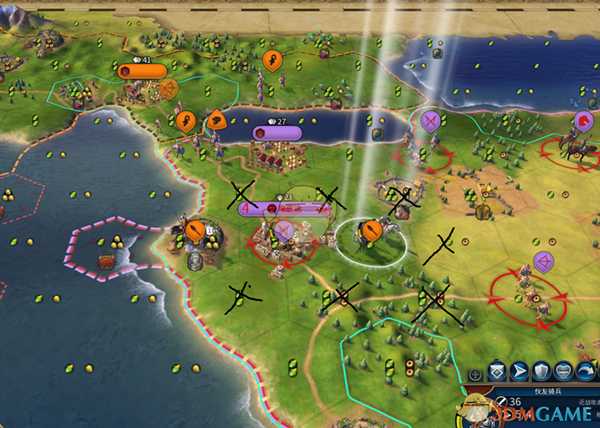 《文明6》攻城技巧分享