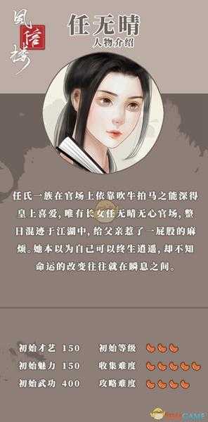 《风信楼》任无晴获得方法分享