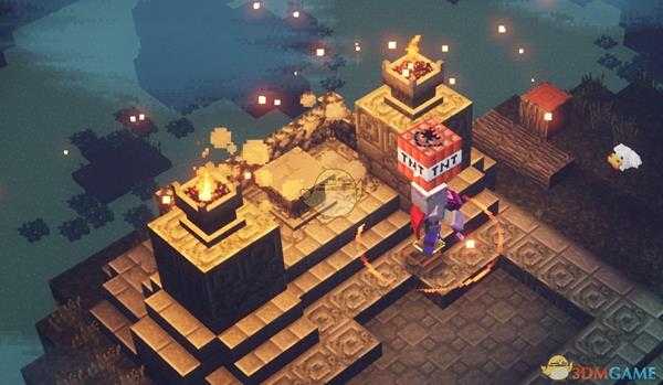 《我的世界：地下城》潮湿洞穴出入口位置分享