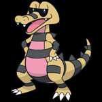 《宝可梦：剑/盾》铠之孤岛混混鳄图鉴