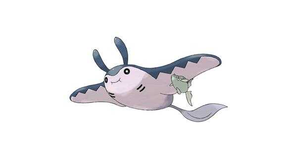 《宝可梦：剑/盾》铠之孤岛巨翅飞鱼图鉴