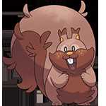 《宝可梦：剑/盾》铠之孤岛藏饱栗鼠图鉴