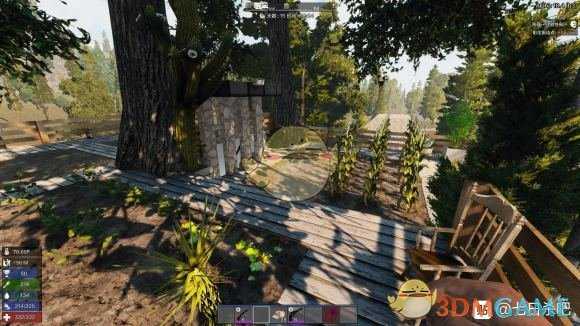 《七日杀》现代田园风，末日休闲生活