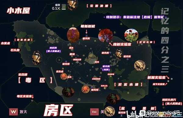 《Grounded》资源全分布地图分享