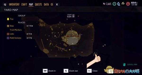 《Grounded》鸟浴台位置介绍