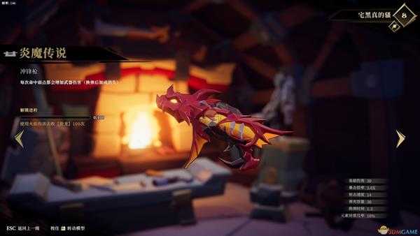 《枪火重生》炎魔传说冲锋枪图鉴