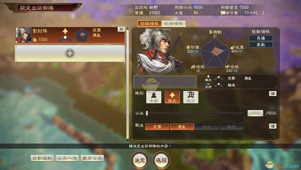 《三国志14》1.08版本府加成的效果数据测试