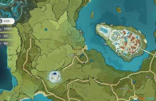 《原神》奔狼领在哪里