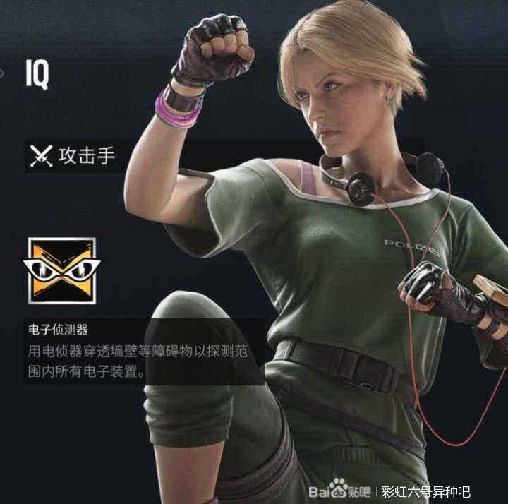 《彩虹六号:异种》干员iq背景及技能介绍