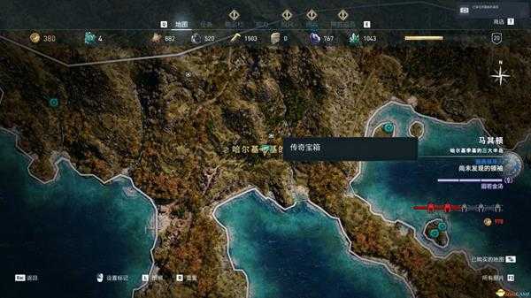 《刺客信条：奥德赛》全氪金宝箱所在位置一览