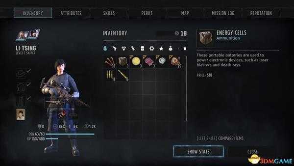 《废土3》全属性能力全技能详解 全天赋perk技能详解