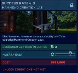 《侏罗纪世界：进化》吴博士的秘密DLC新研究项目一览