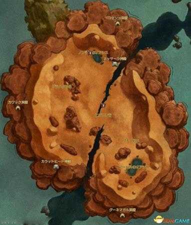 二之国2亡灵之国全区域地图 二之国2全地图详细标注