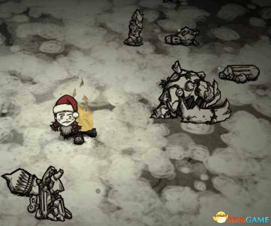 饥荒可疑的大理石