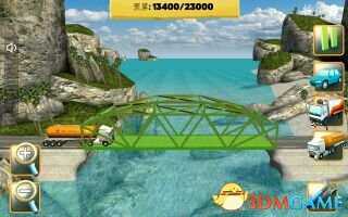 桥梁建筑师传送门罐车过桥不坍塌建造步骤