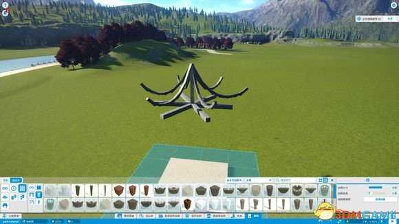 过山车之星中国式凉亭设计步骤