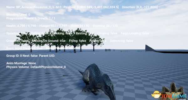 The Isle各食肉恐龙冲刺最少步数及持续时间