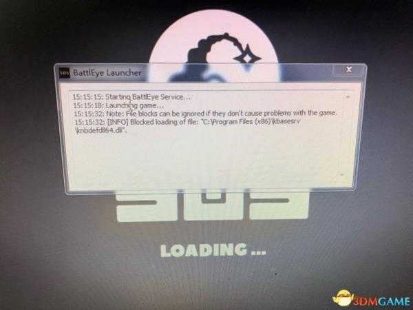 SOS大逃杀无限卡loading解决方法