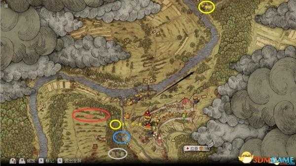 天国拯救素材采集分布图一览