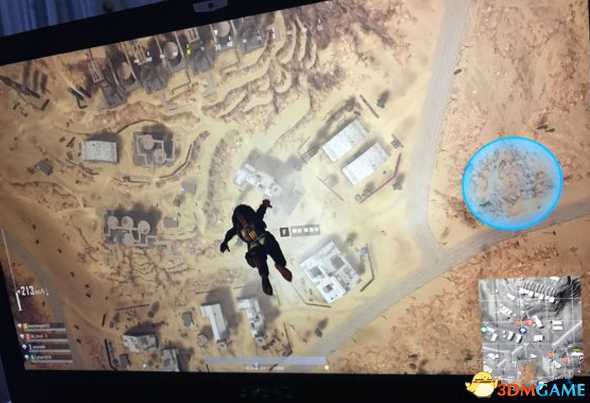 绝地求生游戏界面出现蓝圈解决方法