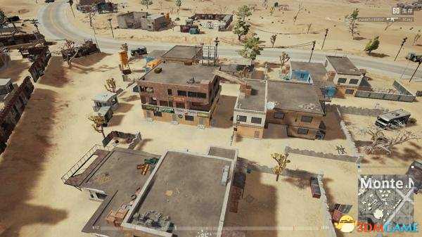 绝地求生沙漠地图M城地理位置及战术详解