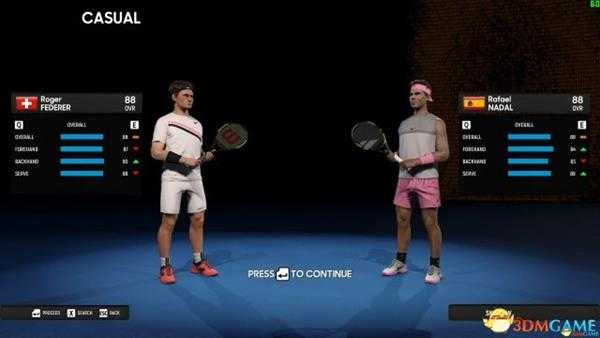 澳洲国际网球如何下载费德勒 下载真实球星方法