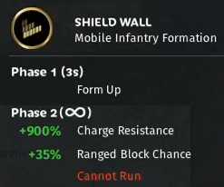 《全面战争：三国》盾墙阵的属性介绍分享