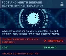 《侏罗纪世界：进化》吴博士的秘密DLC新研究项目一览