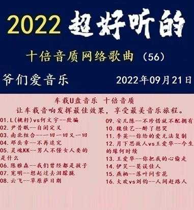 群星《2022超好听的十倍音质网络歌曲(56)》WAV分轨