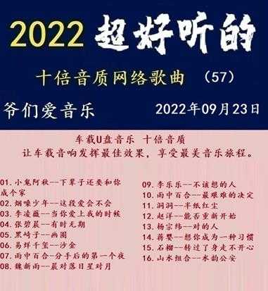 群星《2022超好听的十倍音质网络歌曲(57)》WAV分轨