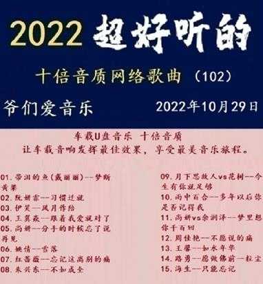 群星《2022超好听的十倍音质网络歌曲(102)》WAV分轨