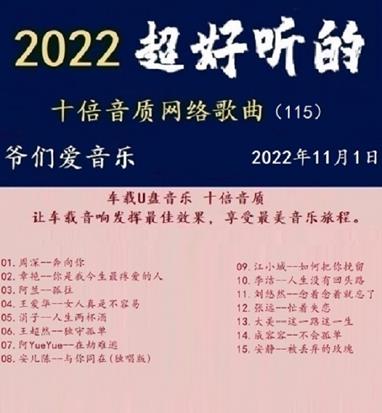 群星《2022超好听的十倍音质网络歌曲(115)》WAV分轨